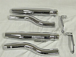 fl exhaust for trike conversion frankenstein trikes